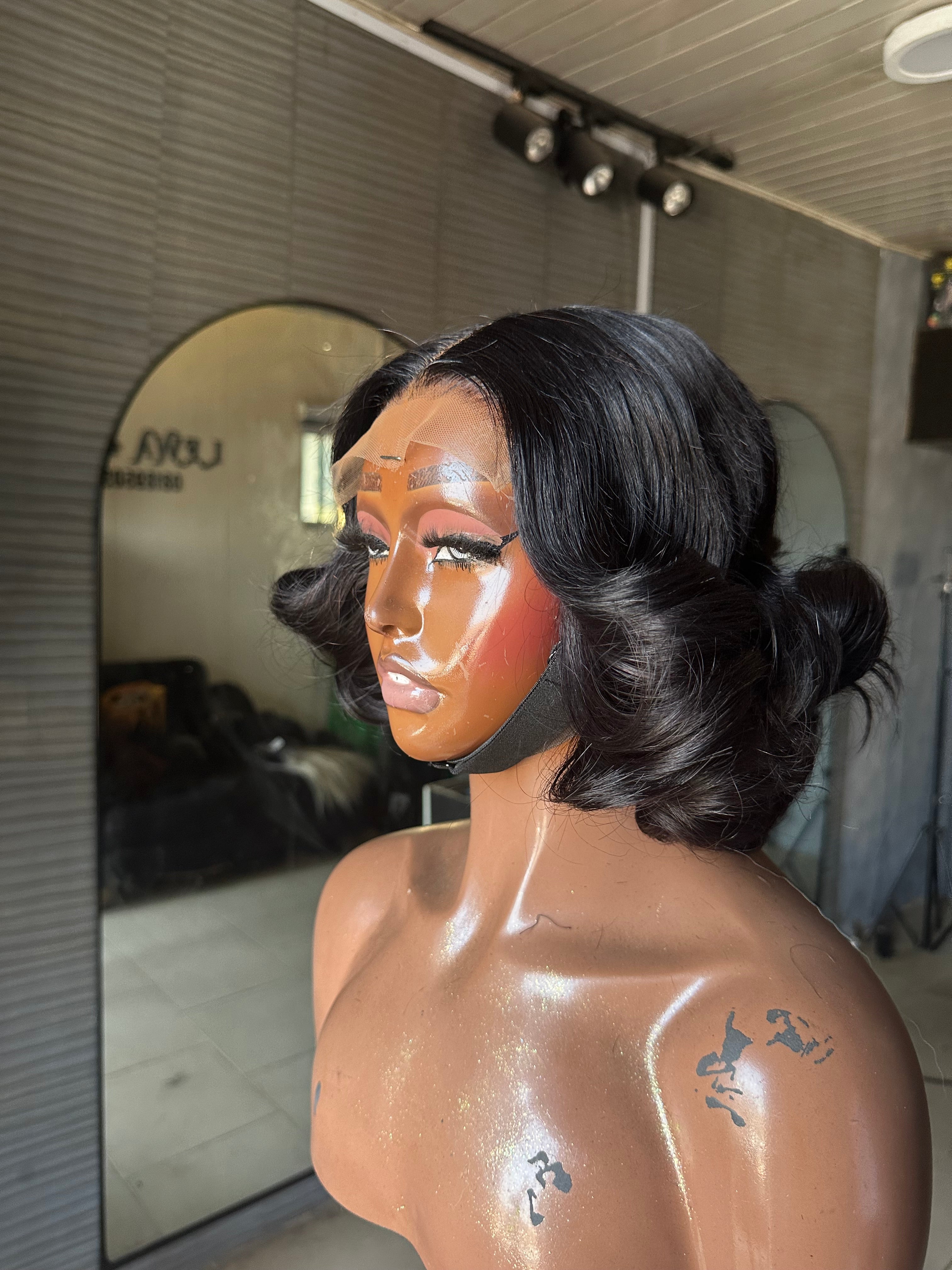 Curly bob